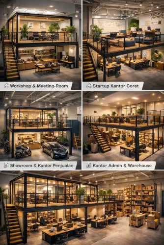 Mezzanine Ruang Kantor di Bojongsari
