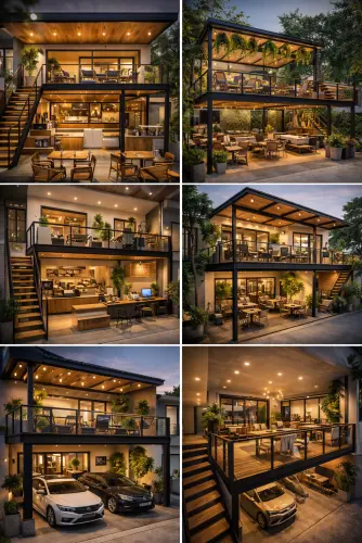 Mezannine Cafe Modern di Bojongsari